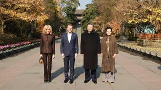 Şi ve Macron, Chengdu kentinde bir araya geldi