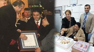 100 yaşına giren hayırsevere öğrencilerden fidan dikim etkinliği ile kutlama