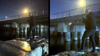 Büyükçekmece Gölü'ne uzun namlulu silahla ateş eden şüpheli yakalandı