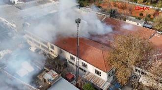 Bakırköy'de tekstil fabrikasında yangın