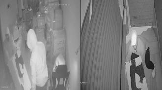 Fatih'te iş yerlerinden kasa çalan hırsızlar kamerada