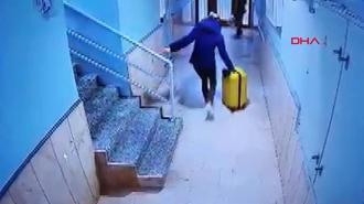 Güllü'nün kızının bavullarla apartmandan çıktığı anların görüntüleri ortaya çıkt