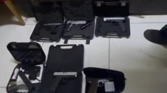 Ümraniye'de silah ticareti operasyonu: 11 adet tabanca ele geçirildi