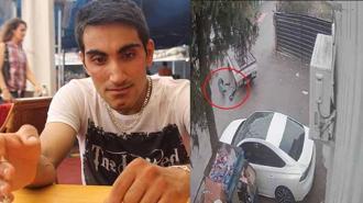 Kamyonetin altında kalan skuter sürücüsü öldü; kaza kamerada