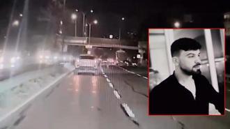 Esenyurt'ta hafriyat kamyonunun çarptığı motokurye öldü; kaza kamerada