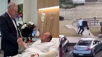 Avustralya Başbakanı Albanese, silahlı saldırıda saldırgana müdahale eden Ahmed'i ziyaret etti