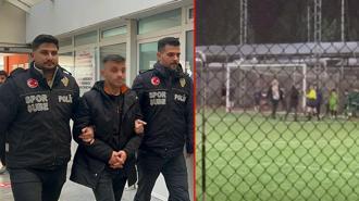 Antrenör, kadın hakeme saldırıp tokat attı