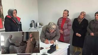 Kadın muhtardan doğal gaz için imza kampanyası