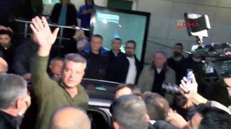 İfadeye çağırılan Fenerbahçe Başkanı Saadettin Saran, İstanbul'a geldi