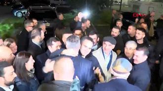 Sadettin Saran serbest kaldıktan sonra stada geldi