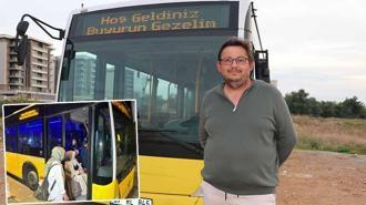 Karavan hayaliyle aldığı eski İETT otobüsüyle mahalleliyi gezdiriyor