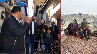 3 yıldır çadırda yaşayan aile, yardım kampanyasıyla ev sahibi oldu