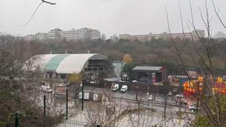 İstanbul'da sulu kar yağdı