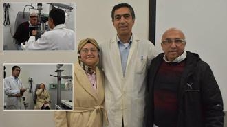 Kornea nakli yapılan amca-yeğen: Hiç görmediğimizin farkına vardık