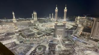 Yılın son gününde Kabe'de yoğunluk yaşanıyor