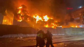 Malatya'da işçilerin kaldığı konteynerde yangın