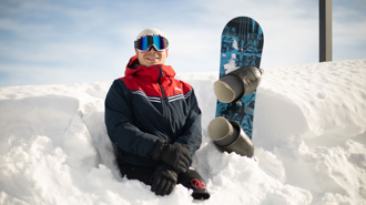 2 bacağı olmayan ‘balık adam’ın kayak tutkusu