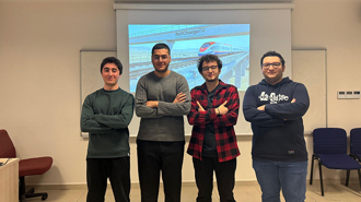 Hacettepeli öğrencilerden, hareket halindeki treni şarj eden sistem tasarımı