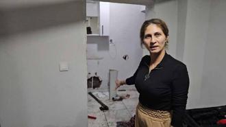 İletişim firmasının altyapı çalışmasında su borusu zarar gördü; evi su bastı