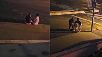 Esenyurt'ta 2 kadını sokak ortasında tekme tokat darbeden şüpheli kamerada
