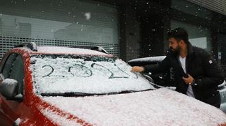 Ankara’da kar yağışı etkili oldu