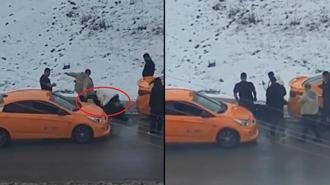 5 kişi tarafından tekme- yumruk dövüldü; o anlar kamerada