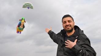 Dünya birincisi ‘tavus kuşu’ uçurtmasıyla Türkiye’yi Katar’da temsil edecek