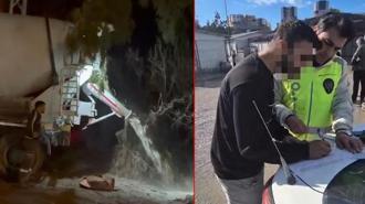 Hatay’da dere yatağına beton döken mikserin sürücüsüne 23 bin 848 lira ceza