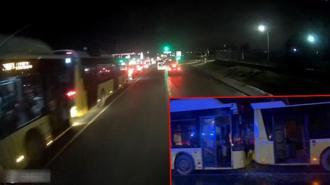 Başakşehir'de 3 İETT otobüsü çarpıştı; 5 yaralı