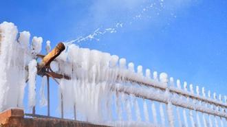 45 derecelik suyun anlık buza dönüştüğü nokta; Altınkale