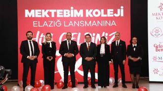 Mektebim Koleji Elazığ kampüsü, lansman töreniyle açıldı