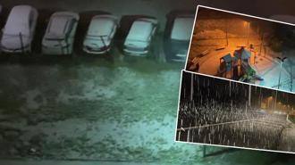 İstanbul'da kar yağışı; sokaklar beyaza büründü