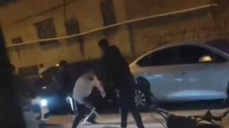 Mardin'de silahlı ve sopalı park yeri kavgasında 3 kişi yaralandı; olay anı kamerada