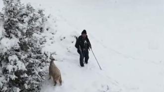 Nallıhan’da çoban, gördüğü drona tüfek doğrulttu; o anlar kamerada