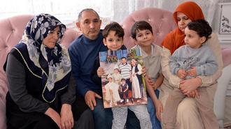 Erzurum'daki yangında 3 işitme engelli çocuk babasız kaldı