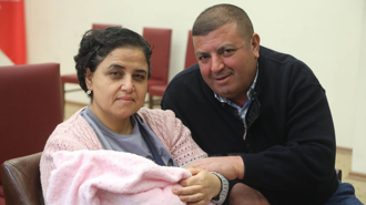 7 yıl önce evlat edinen çift, bu kez 3 aylık Emine bebeğe koruyucu aile oldu