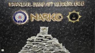 Sancaktepe'de operasyonda 83 kilo uyuşturucu ele geçirildi; 2 şüpheli tutuklandı