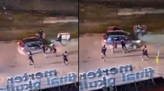 Zeytinburnu'nda 'dur' ihtarına uymadı, polis aracın lastiklerine ateş etti