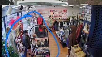 Beylikdüzü'nde butikte üzerine giydiği 20 bin liralık kıyafetle ortadan kayboldu