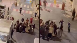 Esenler'de kadınların kavgası kamerada