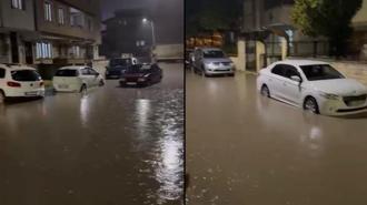 Bursa'da sağanak hayatı olumsuz etkiledi; bazı alt geçitler suyla doldu