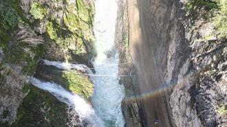 Ulukaya Kanyonu'nda ikinci şelale oluştu