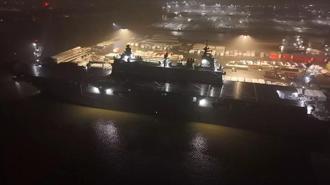 TCG Anadolu, ‘Steadfast Dart-26 Tatbikatı’ kapsamında görevli kara unsurları Emden Limanı’na ulaştırdı