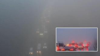 İstanbul'da yağmur ve sis etkili oldu; trafik yoğunluğu oluştu