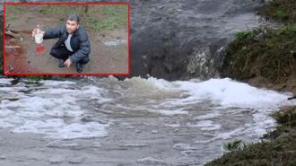 Ömerli Barajı yakınında 'kırmızı renkli akan dere' tedirginliği