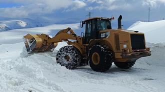 Iğdır'da 14 köy yolu kardan ulaşıma kapandı