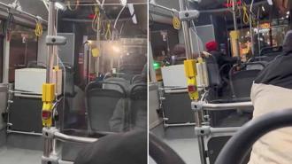 Şişli’de İETT şoförü sürücülere hakaret edip yolcularla tartıştı: 'Oturduğun yerden bir düğmeye basacaksın'