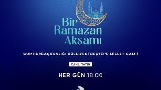 Külliye’den canlı yayınla ‘Bir Ramazan Akşamı’