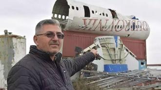 80 bin TL'ye alıp 7 parça halinde TIR'larla taşıdığı Boeing 747’yi 2,5 milyon TL'den satışa çıkardı