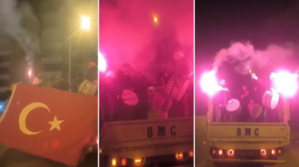 Ramazan davulcularından marşlı, meşaleli ilk sahur mesaisi